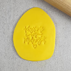 "KISS ME AT MIDNIGHT 452" Custom Cookie Cutters