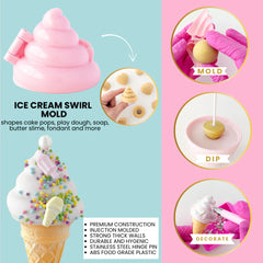 ICE CREAM SWIRL: My Little Cakepop