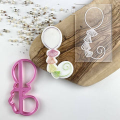 "BIRTHDAY BALLOON WITH TASSELS" Lissie Lou Cutter & Embosser