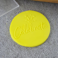 "CELEBRATE 071 DEBOSSER" Custom Cookie Cutter