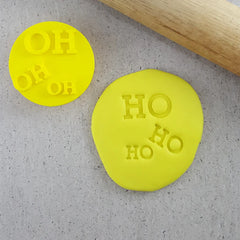 "HO HO HO 421" Custom Cookie Cutters