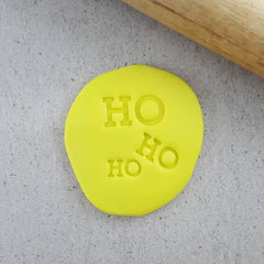 "HO HO HO 421" Custom Cookie Cutters