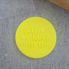 "TWINKLE TWINKLE LITTLE STAR 158 DEBOSSER" Custom Cookie Cutter