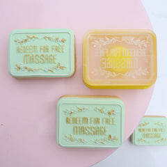 "PAMPER SET 339C CUTTER AND DEBOSSER" Custom Cookie Cutters