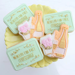 "PAMPER SET 339C CUTTER AND DEBOSSER" Custom Cookie Cutters