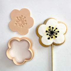 OPEN FLOWER 030" Little Biskut Embosser And Cutter