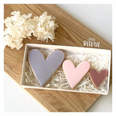 "TRIPLE HEART 200" Cutter Set Little Biskut Design