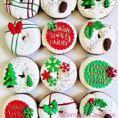 "MAKING SPIRITS BRIGHT 012" Custom Cookie Cutters