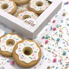 "DONUT SET 001" Little Biskut Embosser And Cutter