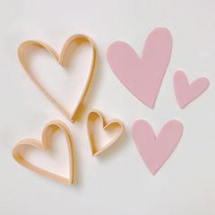"TRIPLE HEART 200" Cutter Set Little Biskut Design