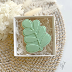 "LEAF 029" Little Biskut Embosser And Cutter