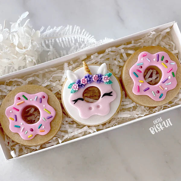 "DONUT SET 001" Little Biskut Embosser And Cutter