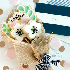 "LEAF 029" Little Biskut Embosser And Cutter