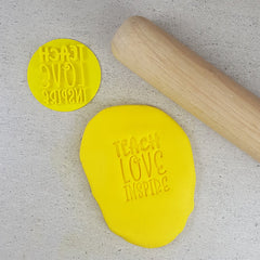 "TEACH LOVE INSPIRE 611" Embosser