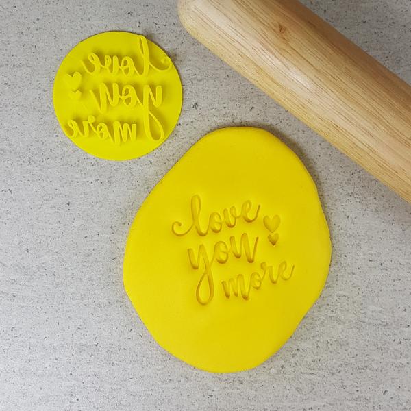 "LOVE YOU MORE 054" Embosser