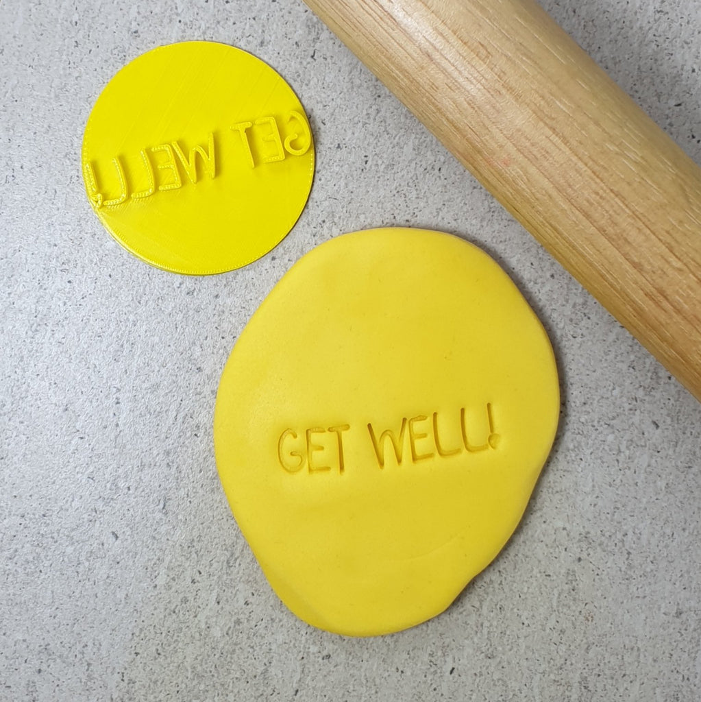 "GET WELL" Embosser