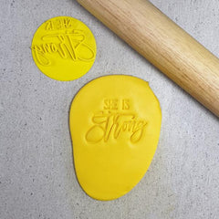 "SHE IS STRONG 517" Embosser