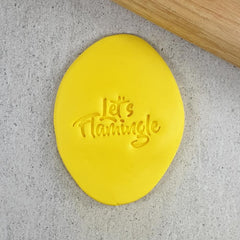 "LET'S FLAMINGLE 079" Embosser