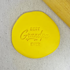 "BEST GRANDPA EVER 553" Embosser