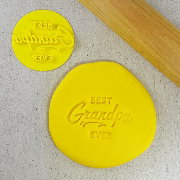 "BEST GRANDPA EVER 553" Embosser