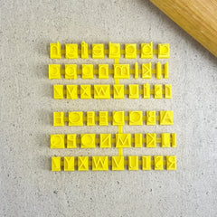 MODERN Letter Stamps - Custom Cookie Cutters