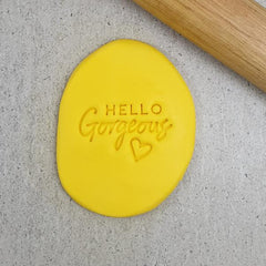 "HELLO GORGEOUS 036" Embosser