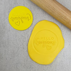"HELLO GORGEOUS 036" Embosser