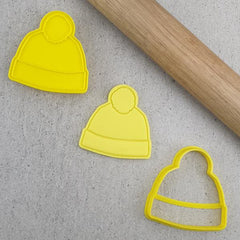 "BEANIE CUTTER AND EMBOSSER 003" Custom Cookie Cutters