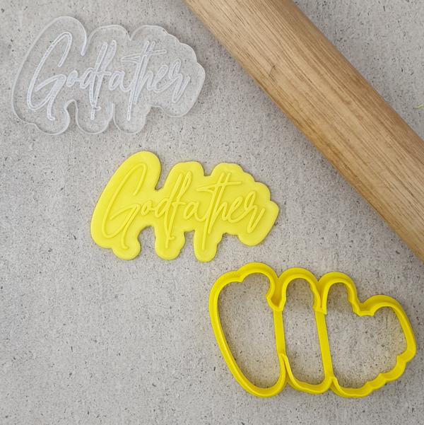 "GODFATHER CUTTER AND DEBOSSER 228" Custom Cookie Cutters