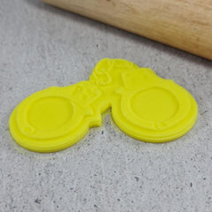 "HANDCUFF CUTTER AND DEBOSSER 121" Custom Cookie Cutters