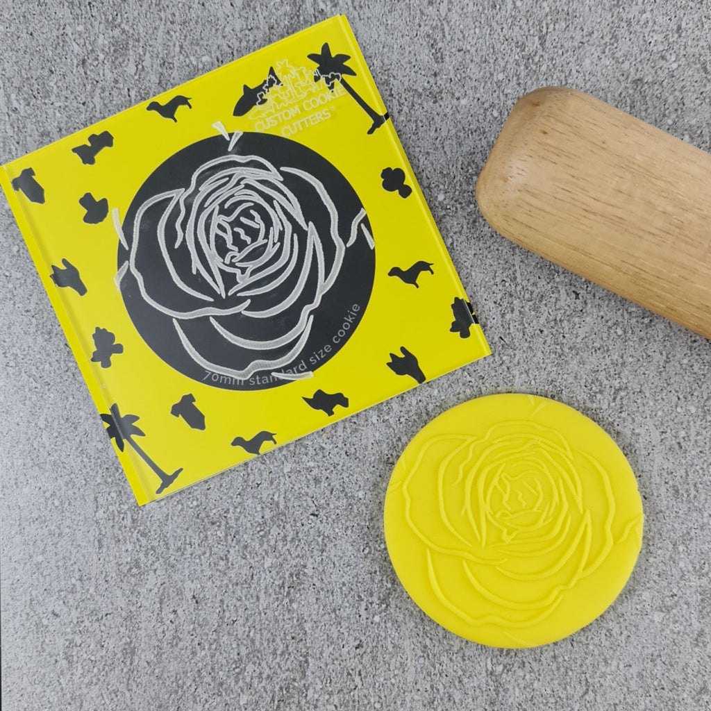"ROSE 980 DEBOSSER" Custom Cookie Cutter