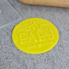 "OH BABY 306 DEBOSSER" Custom Cookie Cutter