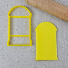 "CLASSIC DOOR 035" Cutter By Custom Cookie Cutter