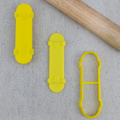 "SKATEBOARD CUTTER AND EMBOSSER 101" Custom Cookie Cutters