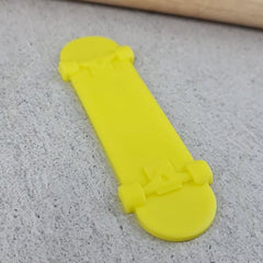 "SKATEBOARD CUTTER AND EMBOSSER 101" Custom Cookie Cutters