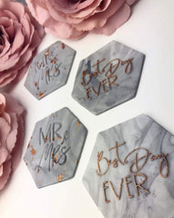 "MR & MRS" Cookie Embosser Lissie Lou