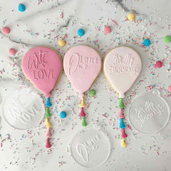 "WITH LOVE" Cookie Embosser Lissie Lou