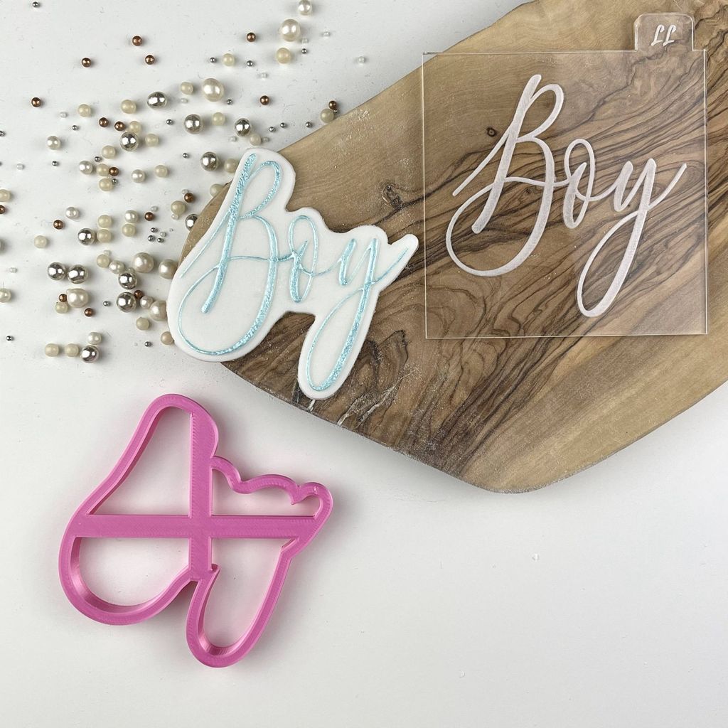 "BOY IN FLORENCE" Lissie Lou Cutter & Embosser