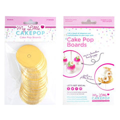 GOLD Cake Pop Boards My Little Cake Pop