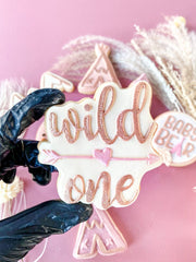 "WILD ONE WITH ARROW" Lissie Lou Cutter and Embosser