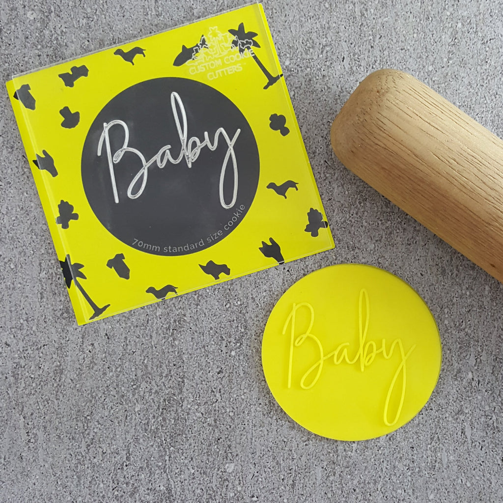 “BABY V2 325 DEBOSSER" Custom Cookie Cutter