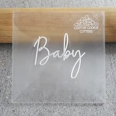 “BABY V2 325 DEBOSSER" Custom Cookie Cutter