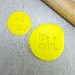 "IT'S A GIRL 318" Embosser