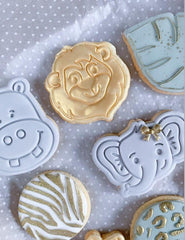 "ZEBRA ANIMAL PRINT TEXTURE" Cookie Embosser Lissie Lou