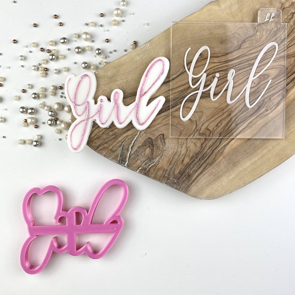 "GIRL IN FLORENCE" Lissie Lou Cutter & Embosser