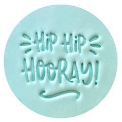 "HIP HIP HOORAY 103" Little Biskut Embosser