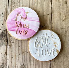 "WITH LOVE" Cookie Embosser Lissie Lou
