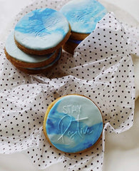 "STAY POSITIVE" Cookie Embosser Lissie Lou