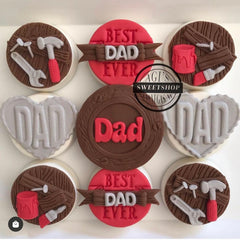 "BEST DAD EVER RIBBON 551" Embosser