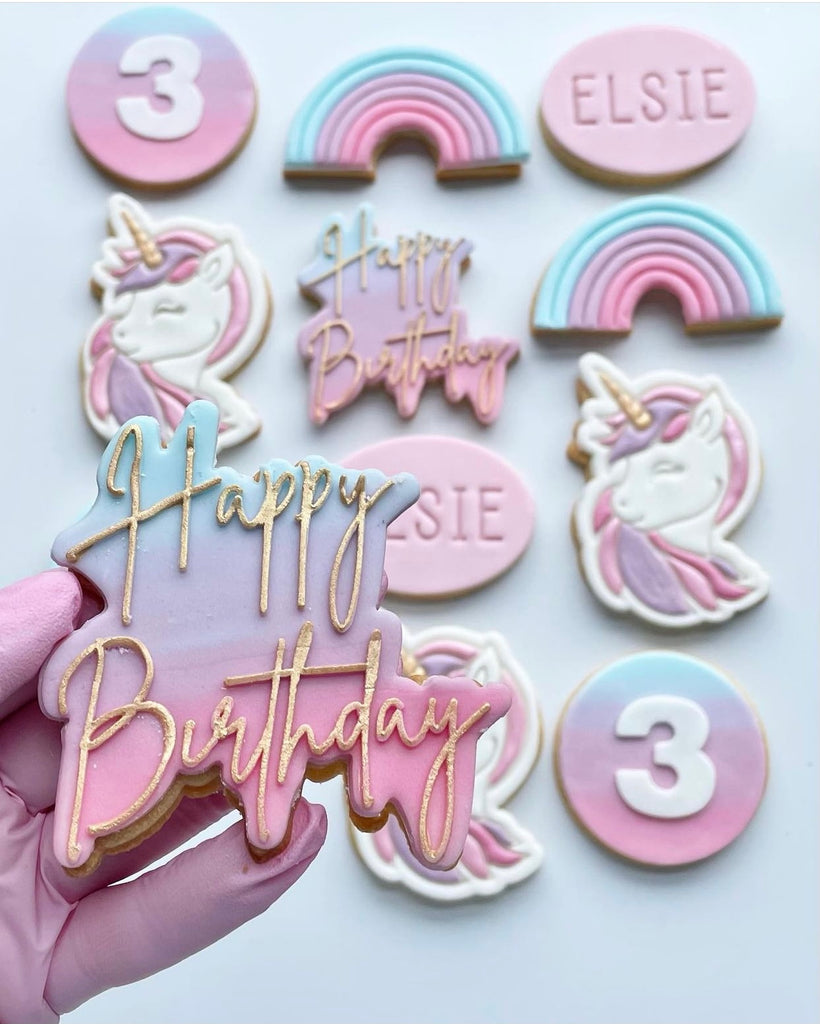 "HAPPY BIRTHDAY STYLE 5" Lissie Lou Cutter & Embosser